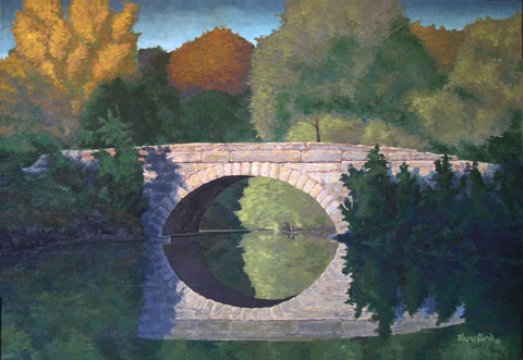 Stone Arch Bridge over Dry Creek