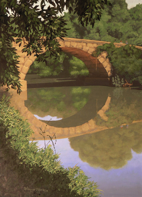 Stone Arch Bridge over Hickory Creek